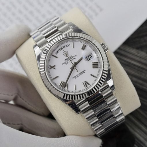 [Superclone] Rolex Day-Date 36mm White Dial President 128236 view 2