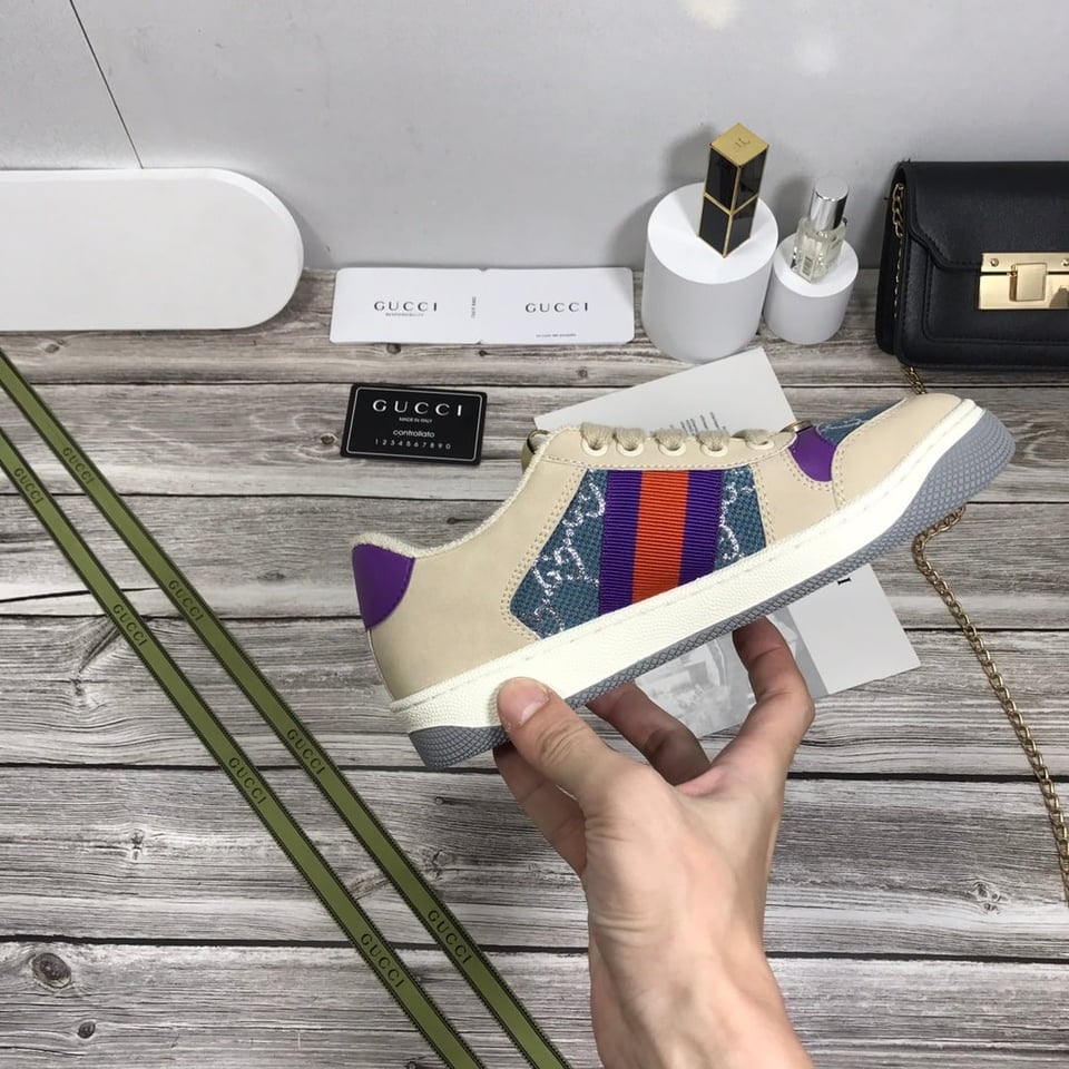 Gucci Wmns Screener Blue Gg Lam? 577684 2C830 4690 view 5