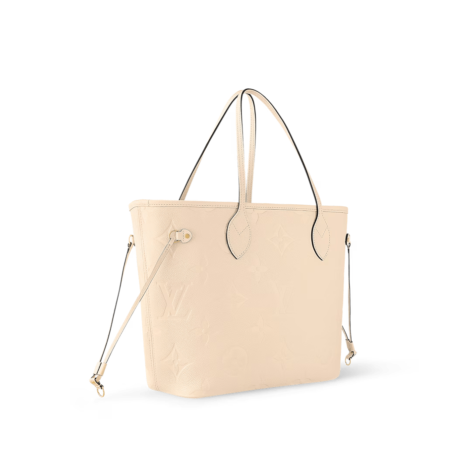 Louis Vuitton Neverfull Mm Tote Bag Crème Beige 31cm M46676 view 8