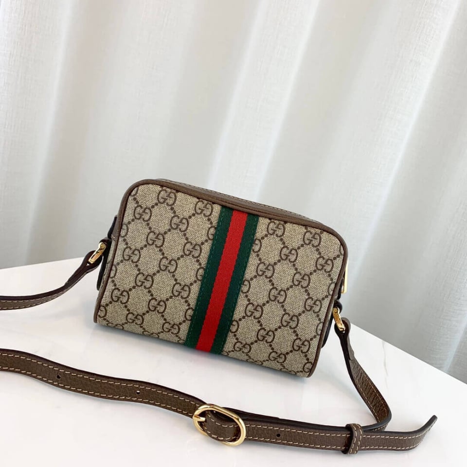Gucci Ophidia GG Supreme Mini Bag view 7