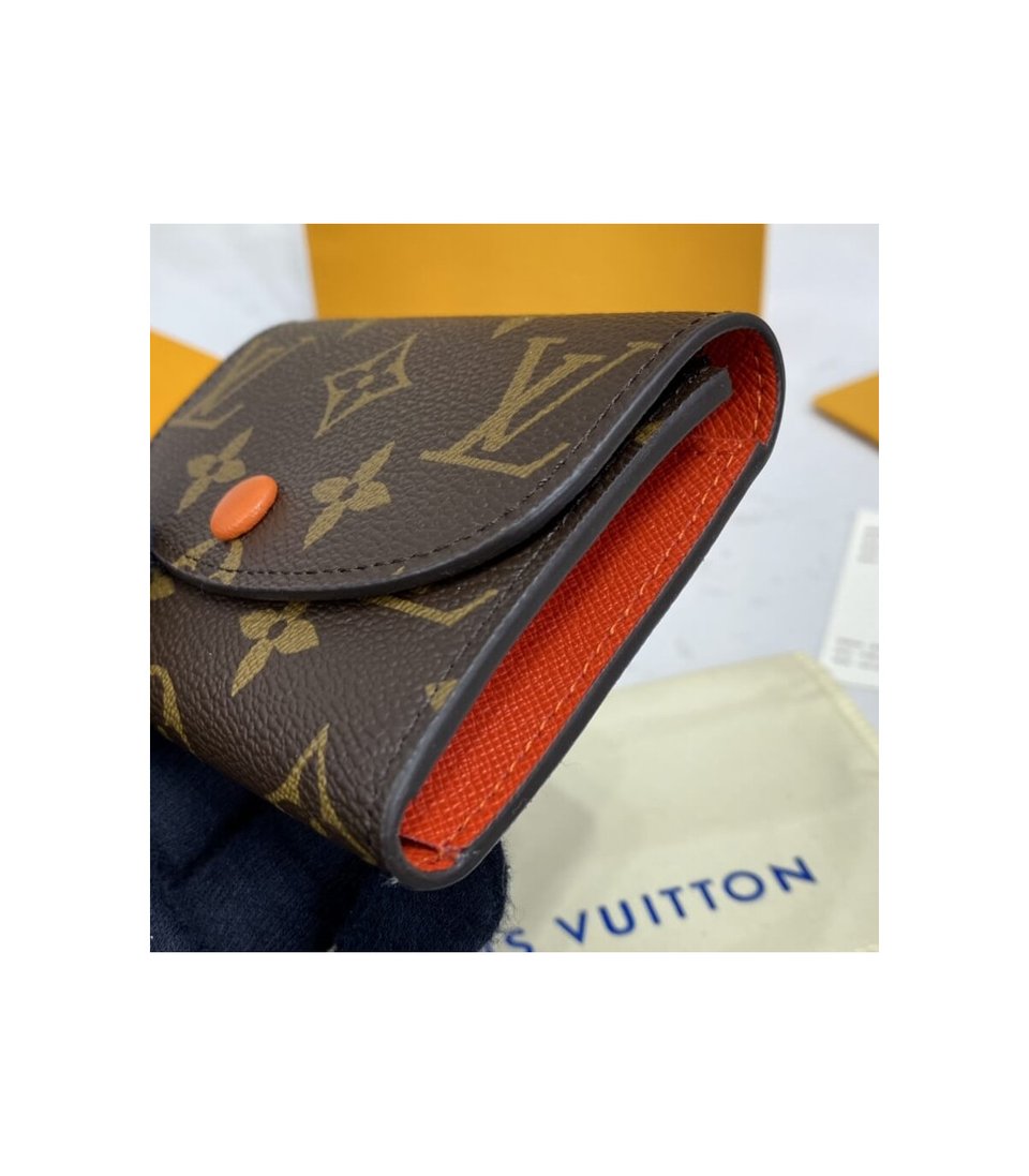 Louis Vuitton Monogram Canvas Rosalie Coin Purse Orange view 5