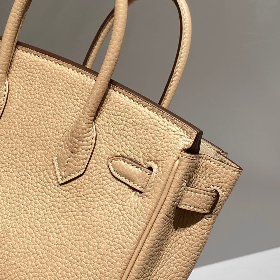 Hermes Birkin 20Cm Trench Togo Leather Gold Hardware view 4