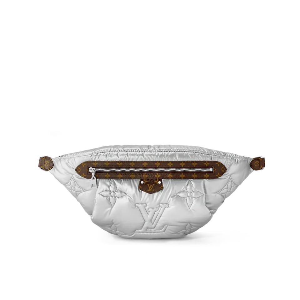 Louis Vuitton Maxi Bumbag Silver 44Cm M20971 view 2