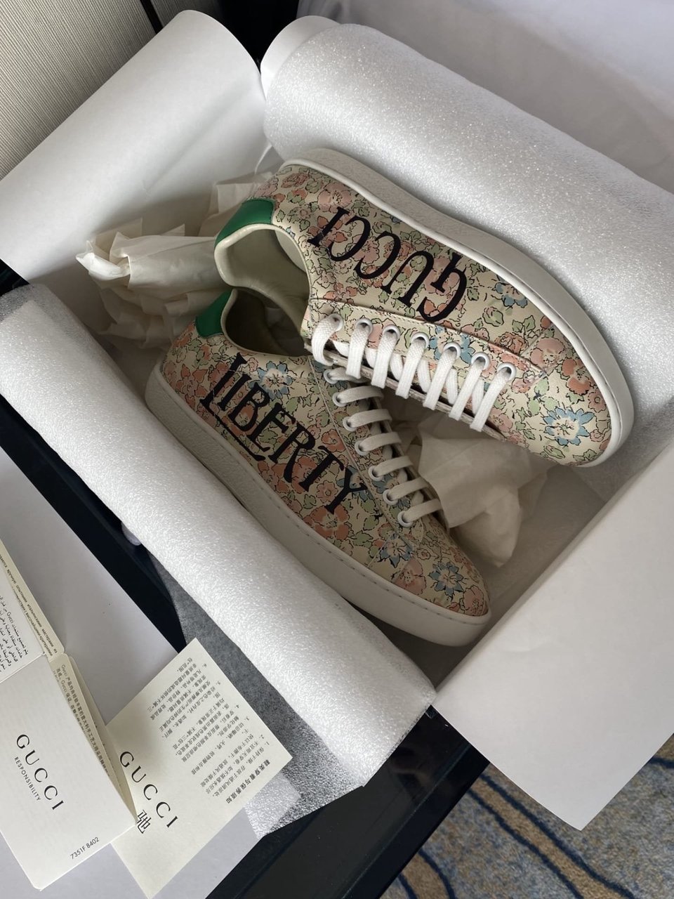 Gucci Liberty Of London Ace Floral view 3