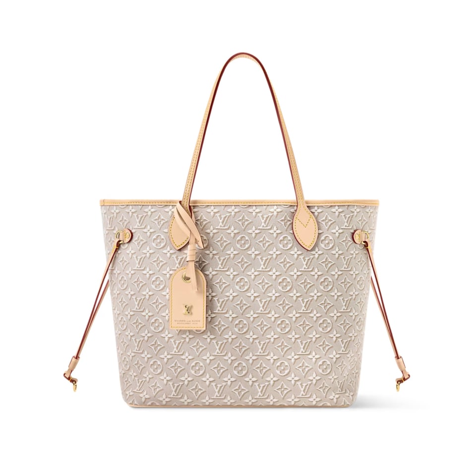 Louis Vuitton Neverfull MM Monogram Emblème Peuplier Motif 47cm M2A381