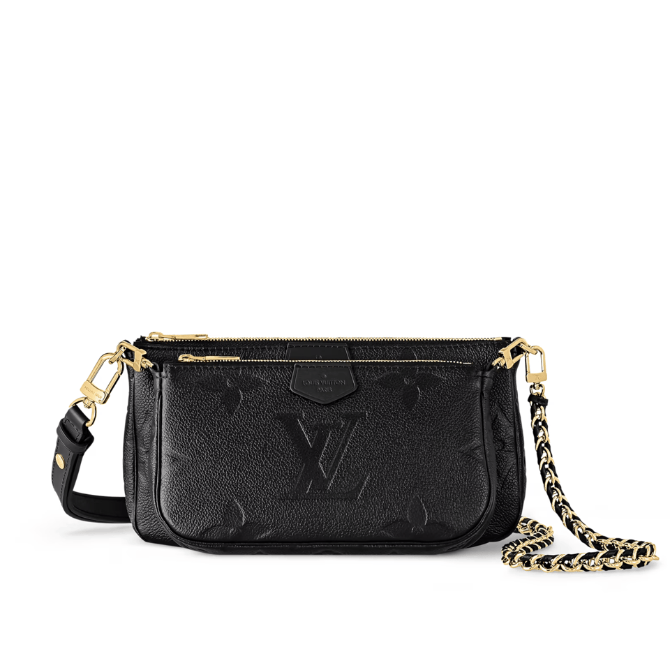 Louis Vuitton Multi Pochette Accessoires 25Cm Black Noir view 2