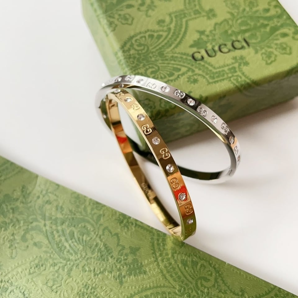 Gucci Gg Bracelet Gold 4Mm view 7