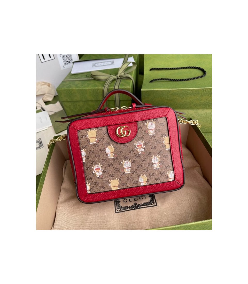 Doraemon x Gucci Mini Shoulder Bag view 3