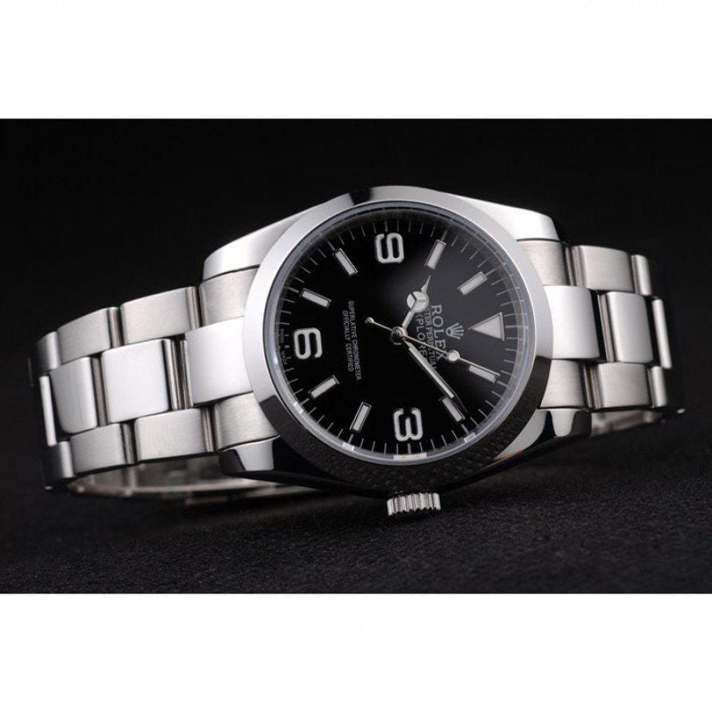 Rolex Explorer 40mm Black Dial 98087 view 5