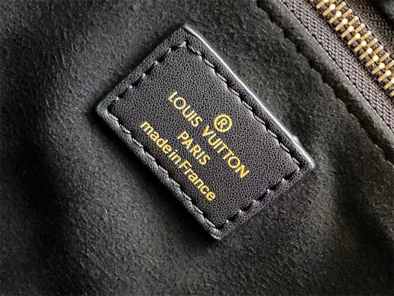 Louis Vuitton Onthego PM Monogram Empreinte Handbag Black 25cm M45653 view 7