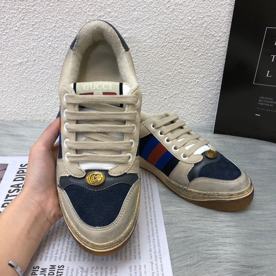 Gucci Women’S Screener White Blue 546551 99W20 4368 view 10