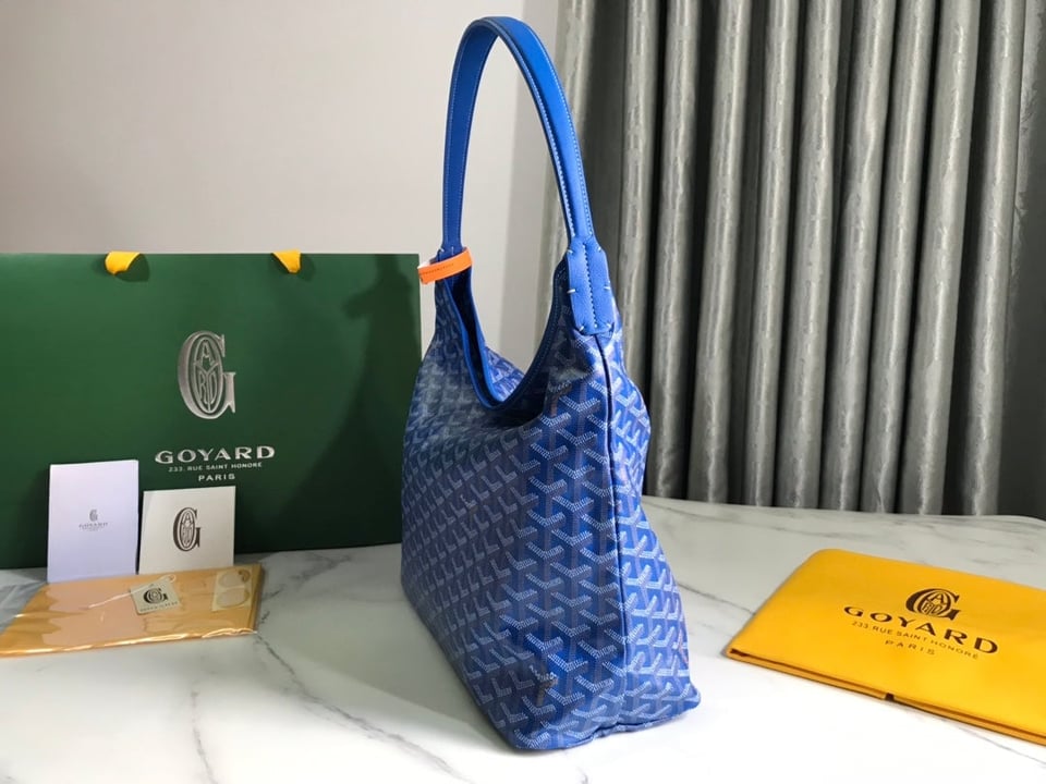 Goyard Hobo Boheme 42Cm Blue Canvas view 4