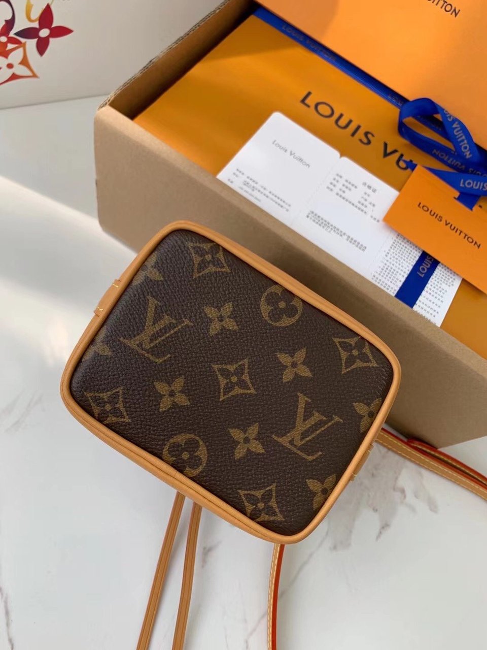 Louis Vuitton Nano Noé Monogram Small Leather Goods Monogram 16cm M81266 view 18