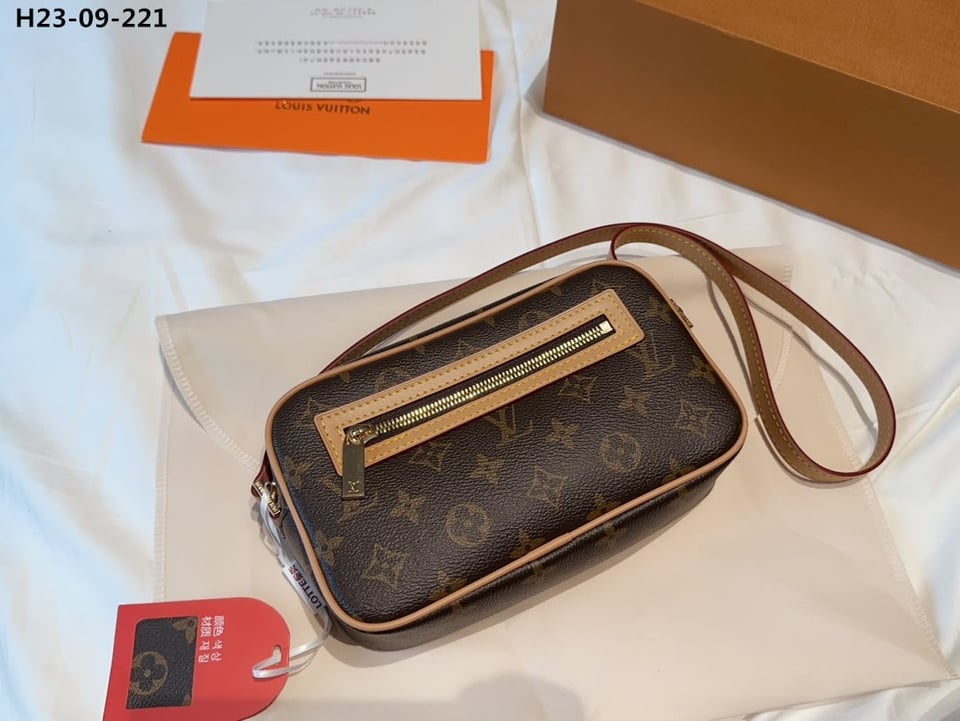 Louis Vuitton Pochette Cite Pm Monogram Canvas 22Cm view 3