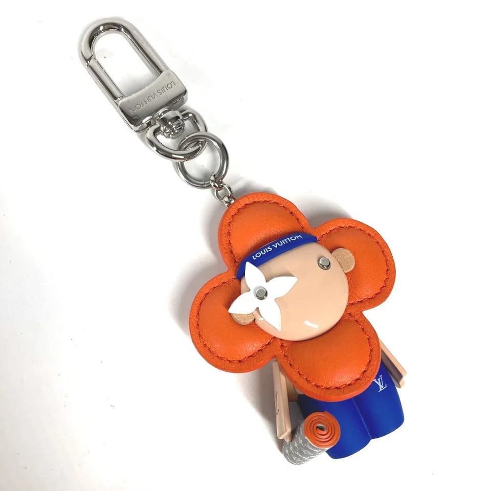 Louis Vuitton Vivienne Gym Bag Charm M01198 Orange And Blue Color 13.5cm/5.3in view 3