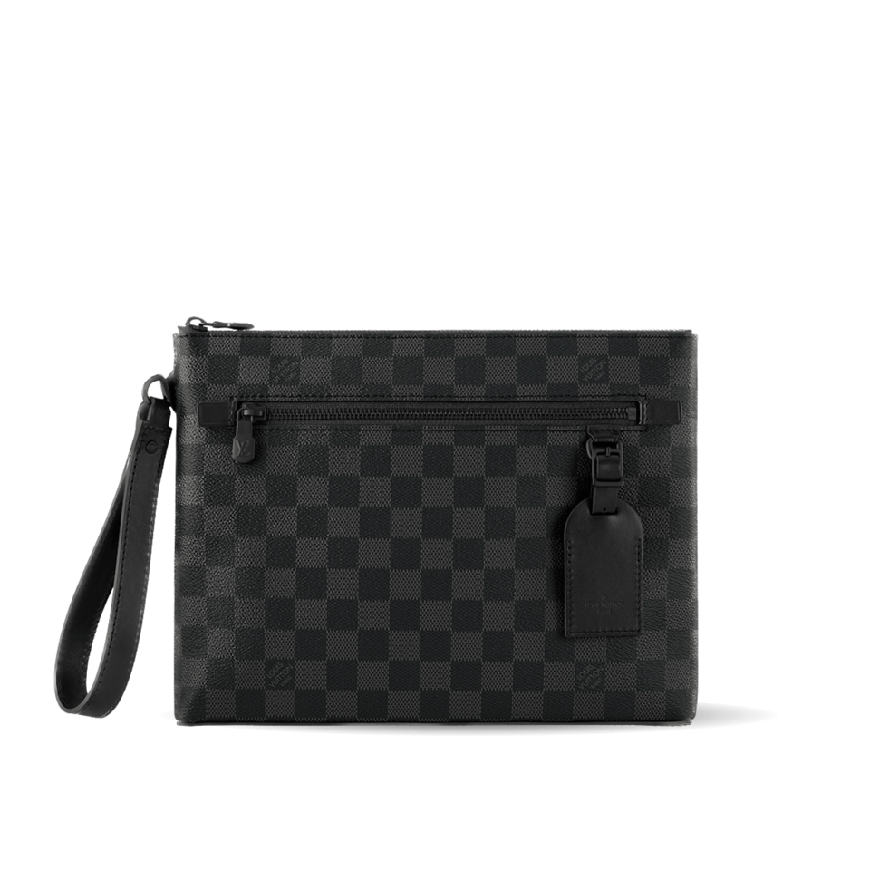 Louis Vuitton Takeoff Bag Damier Black 30Cm N40505 For Men view 2