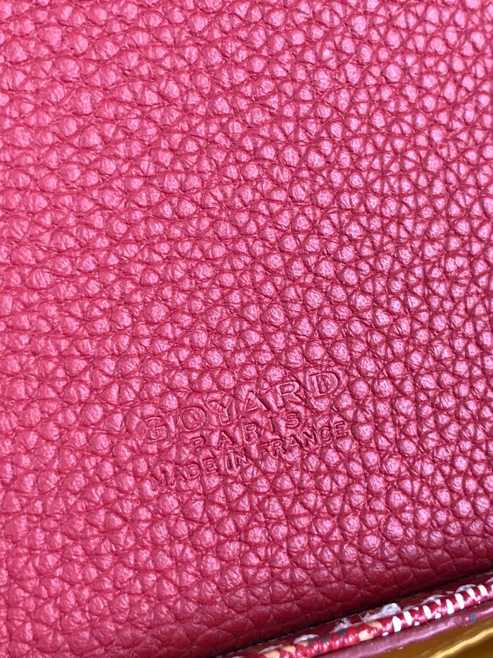 Goyard Grand Bleu 16cm Classic Red Goyardine Canvas And Lambskin view 7
