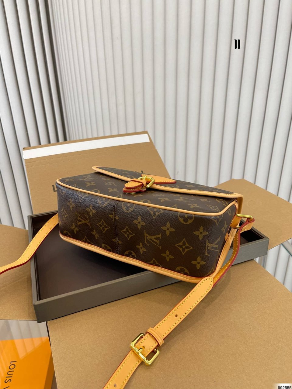 Louis Vuitton Monogram Canvas Sologne 26Cm Brown view 8