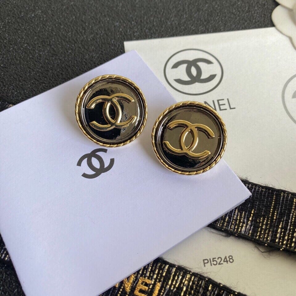 Chanel Cc Earrings view 2