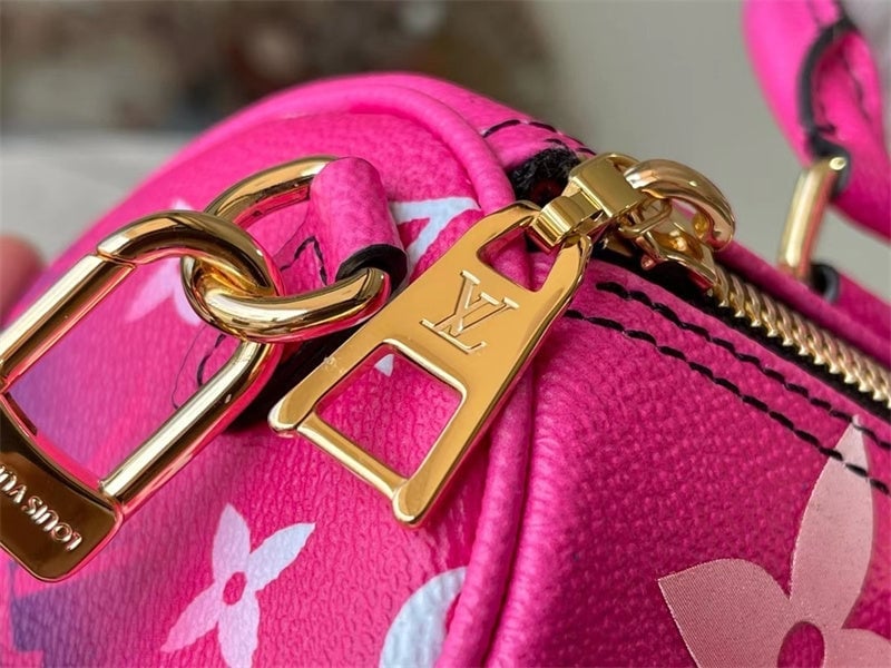 Louis Vuitton Papillon Bb 20Cm Midnight Fuchsia view 9
