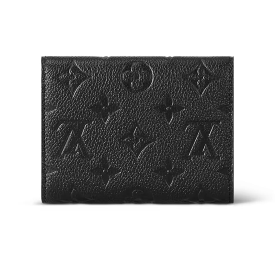 Louis Vuitton Black Victorine Wallet For Women 12cm M64060 view 4
