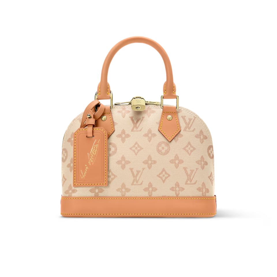 Louis Vuitton Alma BB Bag Monogram Origine Lin 23.5cm M27525