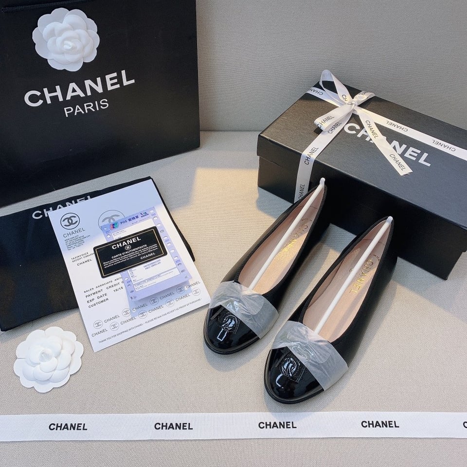 Chanel Flat Black Sandals G02819 Y01552 94305 view 10