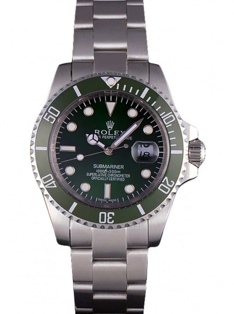 Rolex Submariner 40mm Green Dial Mechanism-SRL51 view 2