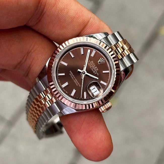 [Superclone] Rolex Datejust 36mm Chocolate Dial Jubilee 126231 view 6