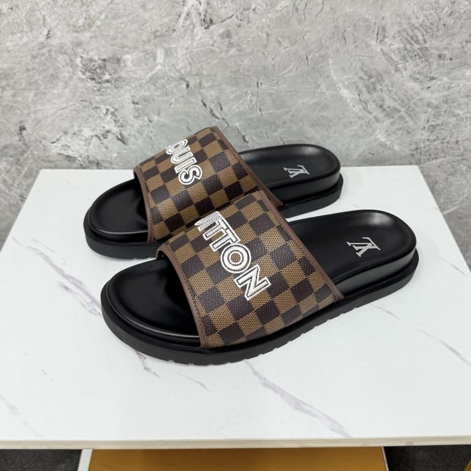Louis Vuitton Miami Mule Brown view 4
