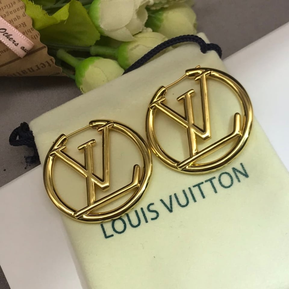 Louis Vuitton Louise Hoop Earrings M64288 view 2