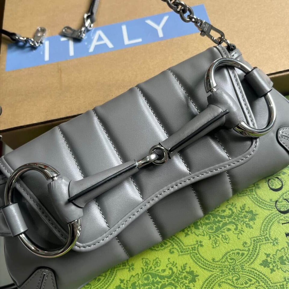 Gucci Horsebit Chain Small Shoulder Bag view 12