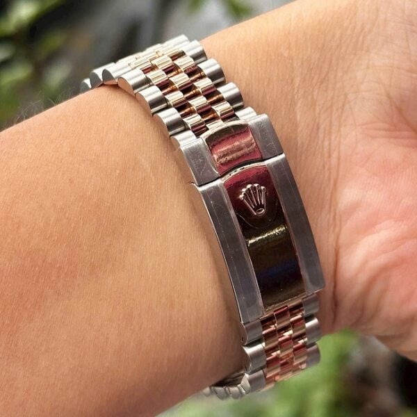 [Superclone] Rolex Datejust 36mm Slate Dial Everose Jubilee 126231 view 5