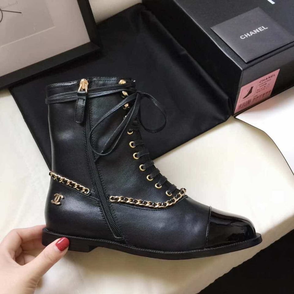 Chanel Women’S Botas Para Mujer Black view 10