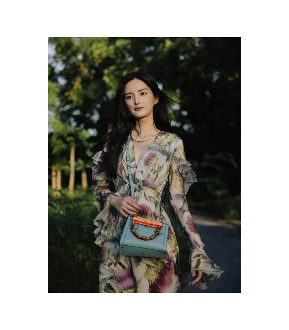 Gucci Diana Mini Tote Bag Light Blue view 7