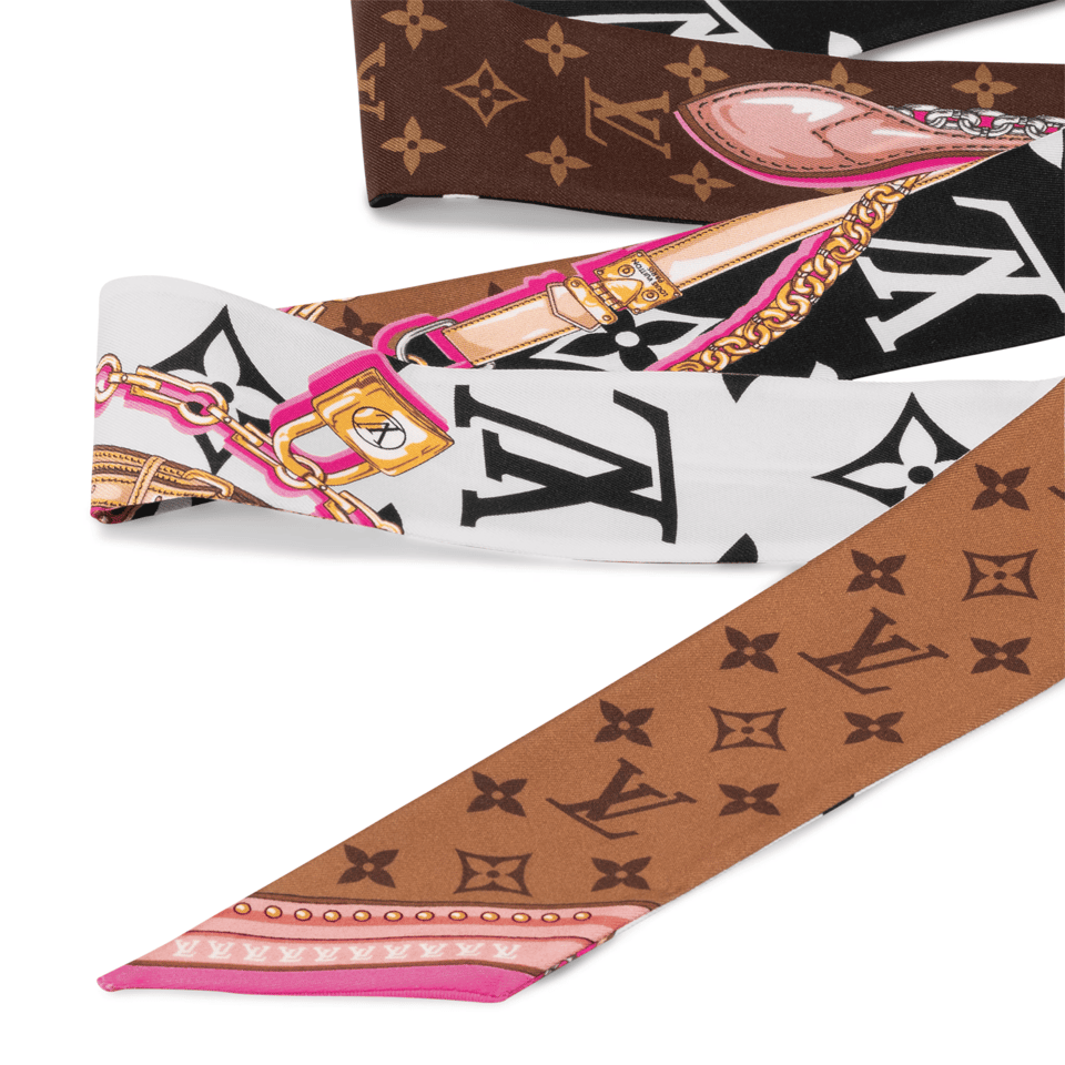 Louis Vuitton Ultimate Monogram Silk Scarf view 3
