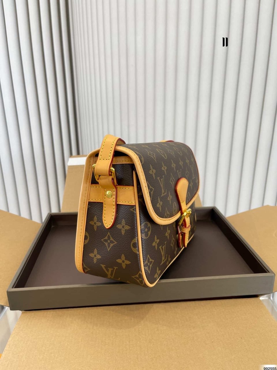 Louis Vuitton Monogram Canvas Sologne 26Cm Brown view 6