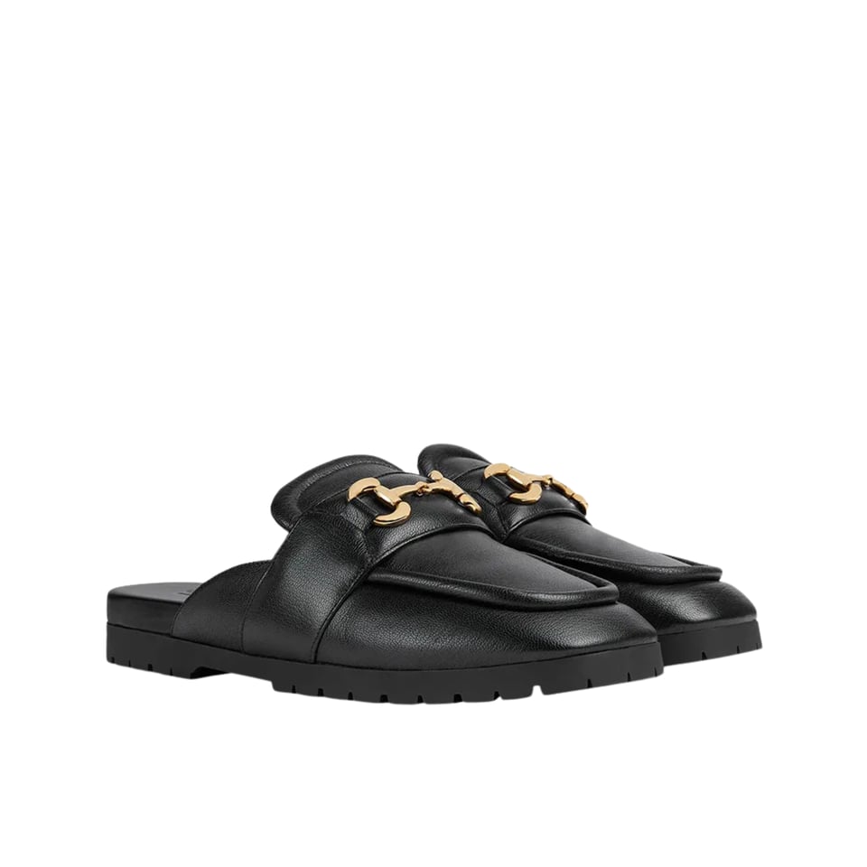Gucci Women’S Mule With Horsebit Black