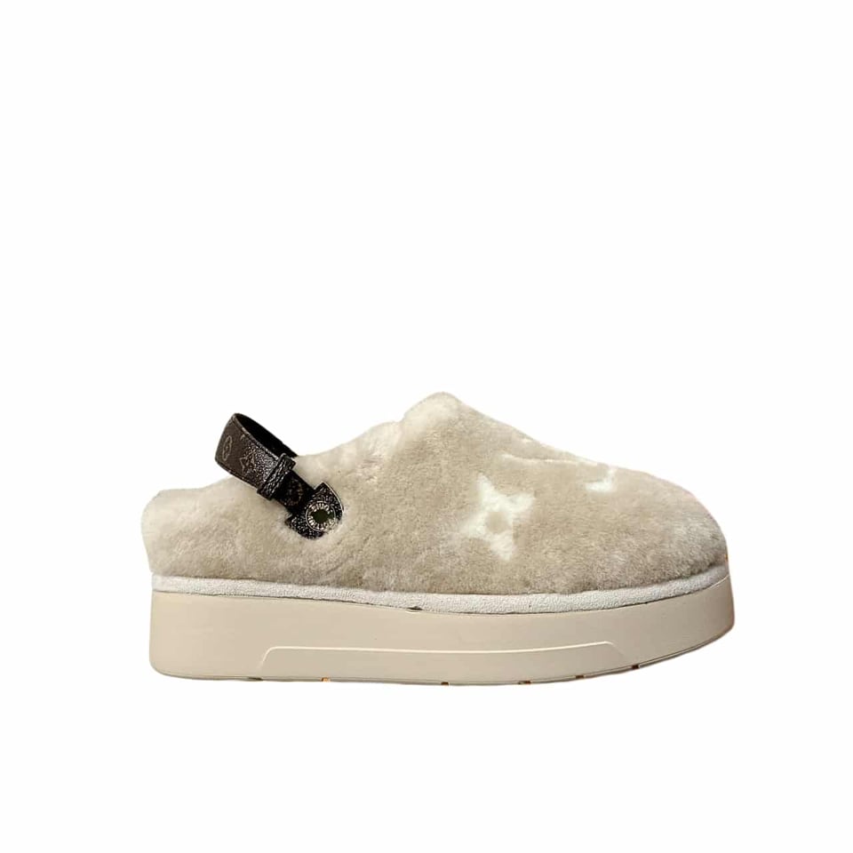 Louis Vuitton Aspen Comfort Clog Light Beige