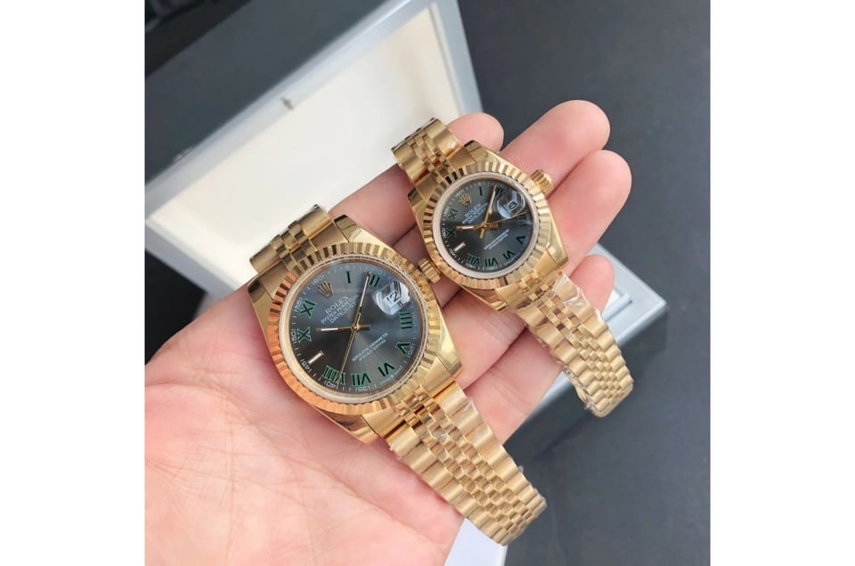 Rolex Datejust 36/28mm RG/RG Jubilee Bracelet view 2