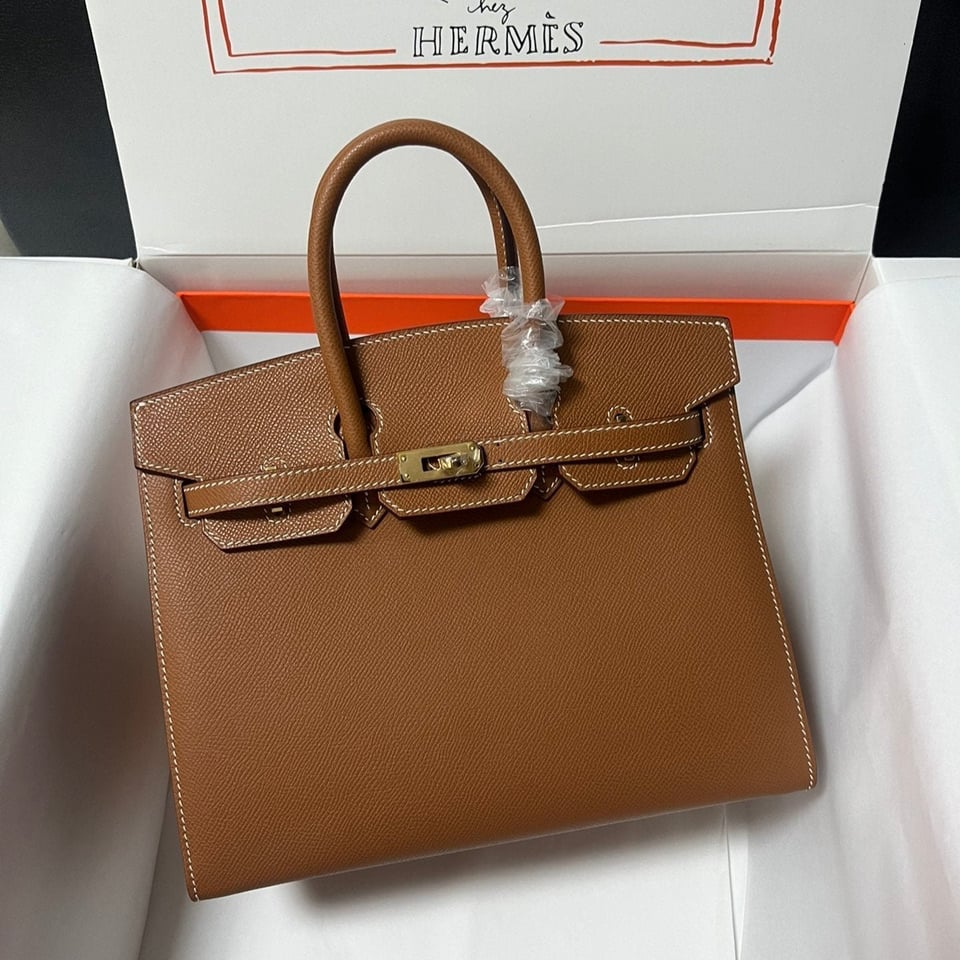 Hermes Birkin Sellier Gold Epsom Leather Gold Hardware view 2