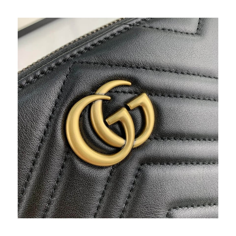 Gucci GG Marmont Cosmetic Case Black view 8