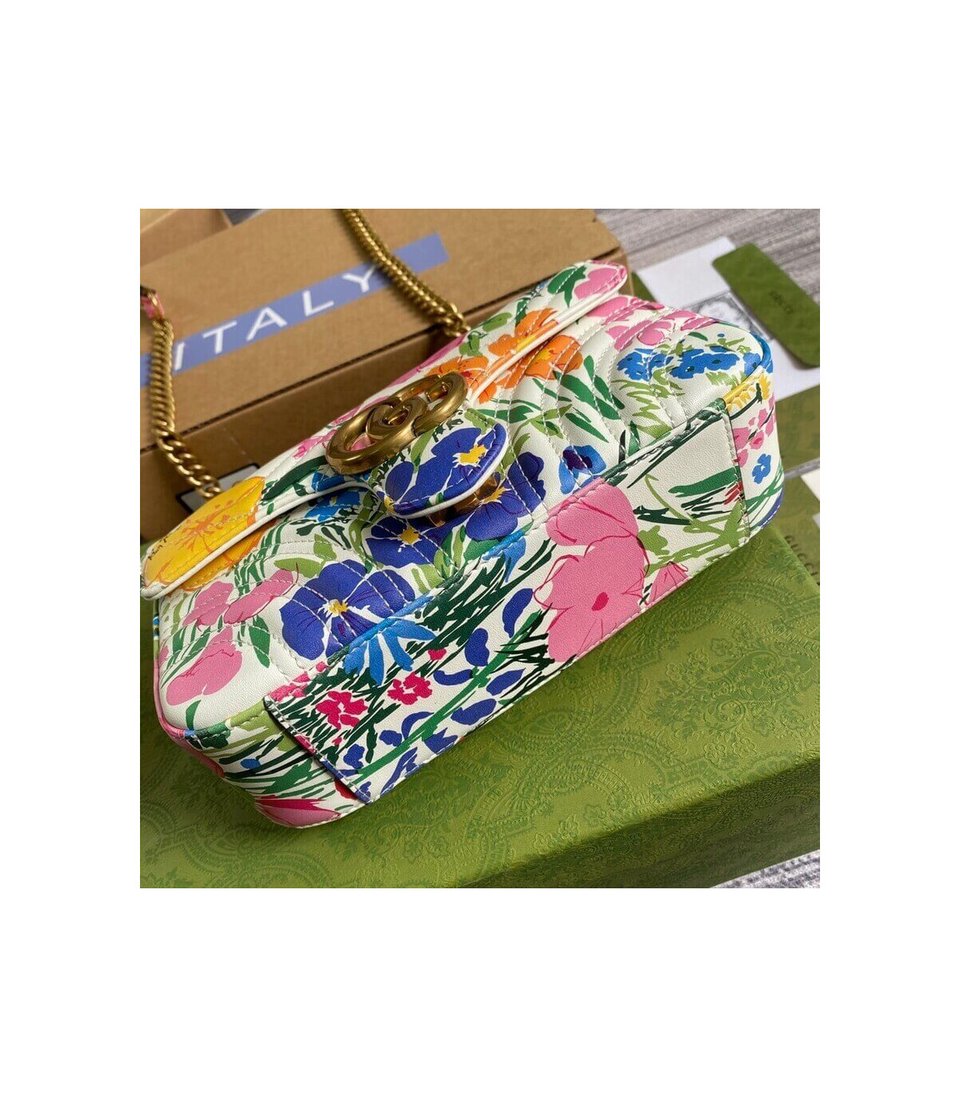 Gucci GG Marmont Ken Scott Print Mini Shoulder Bag view 6