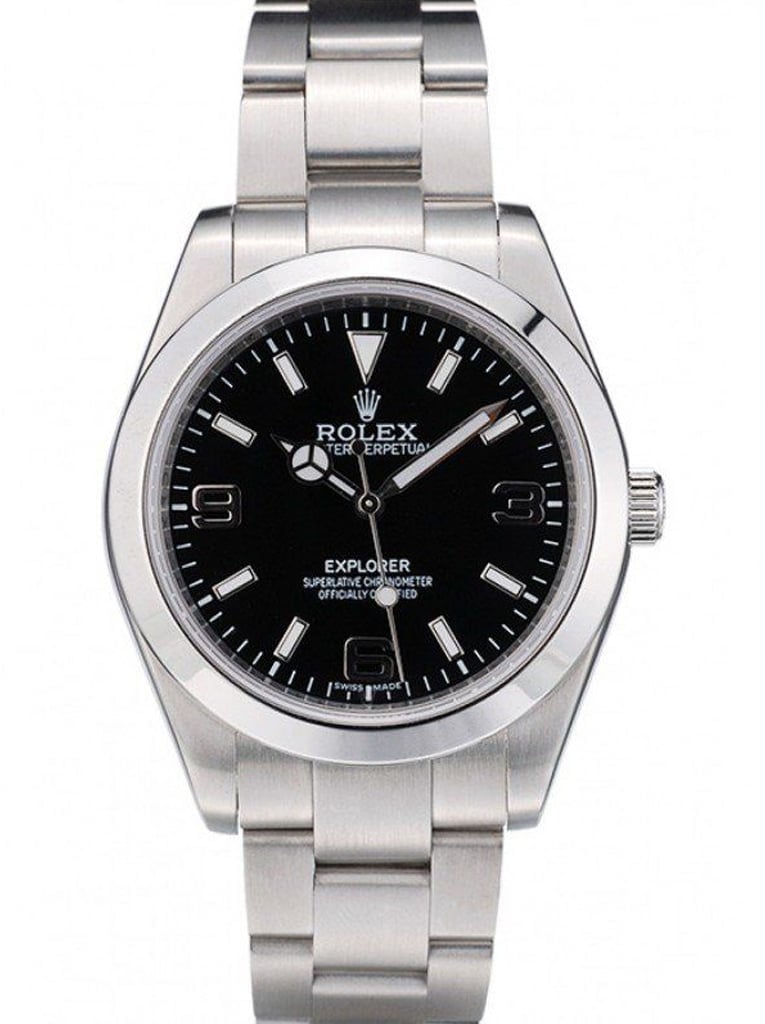 Rolex Explorer 39mm Black Dial 42002 view 2