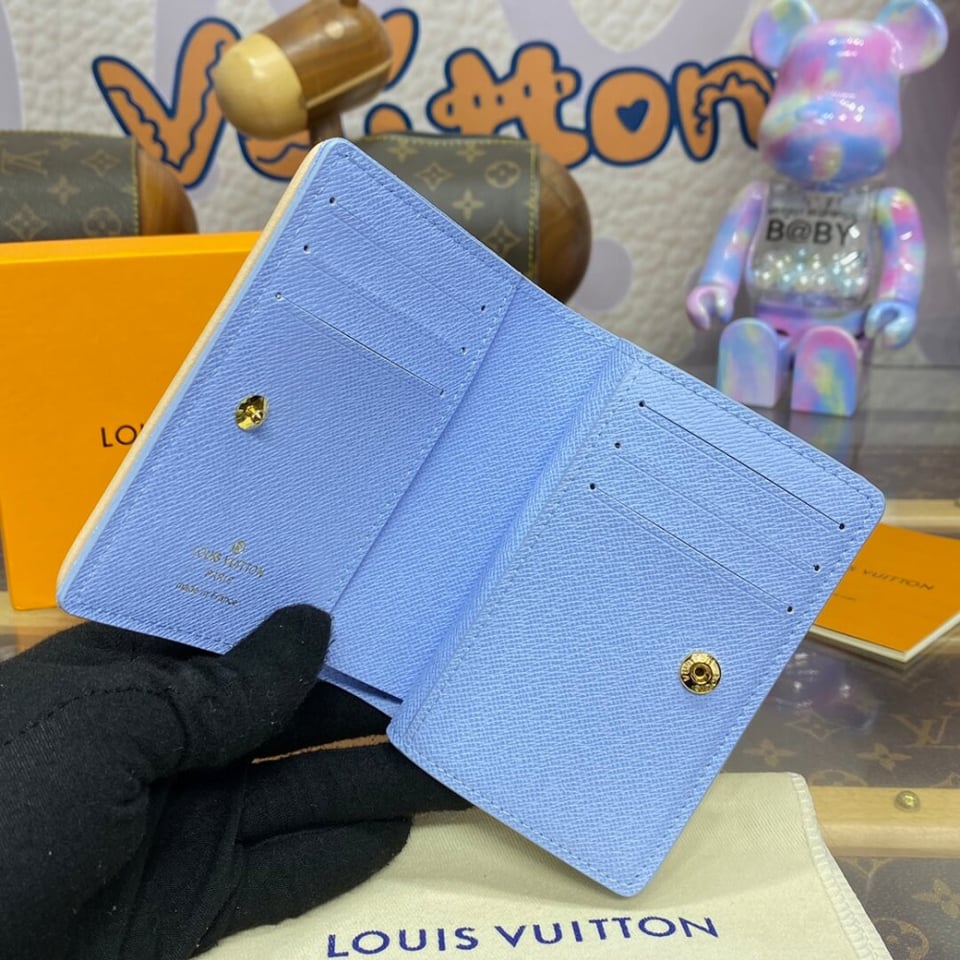 Louis Vuttion Monogram Jacquard Fabric Lou Wallet view 11