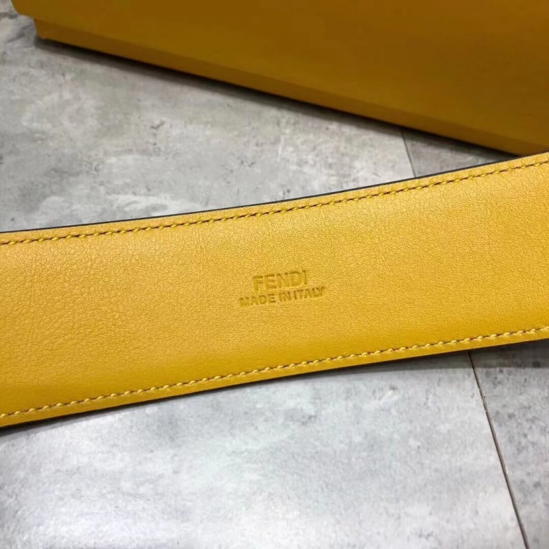 Fendi 40mm Leather Belt 8C057 view 8