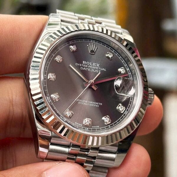 [Superclone] Rolex Datejust 41mm Slate Dial Jubilee 126334 view 5