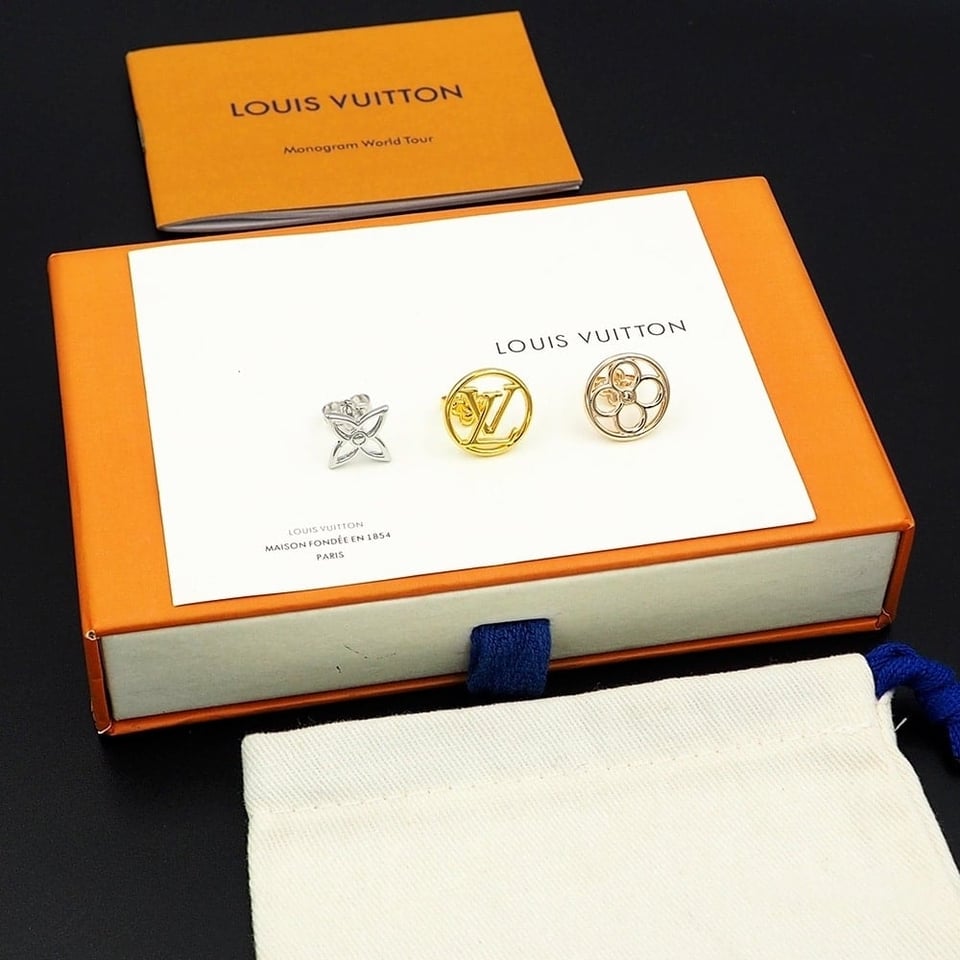 Louis Vuitton Lv Lace Earrings M01041 view 4