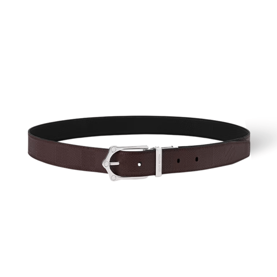 Louis Vuitton LV Frog 30mm Reversible Men Belt M4365T