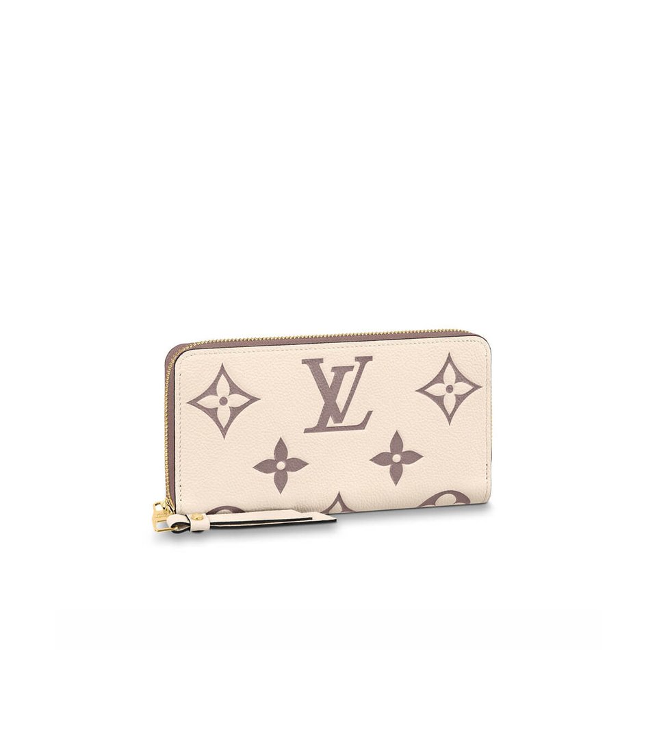 Louis Vuitton Zippy Wallet Cream